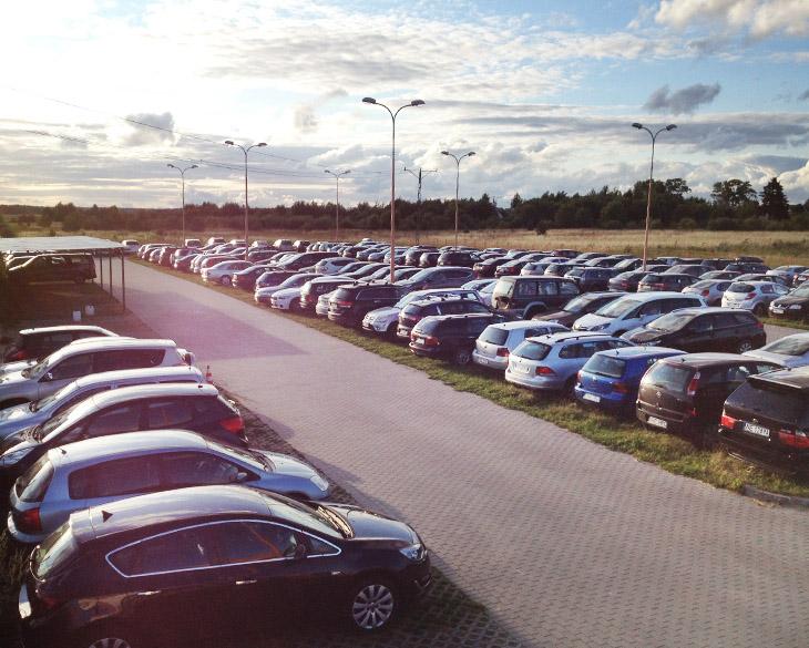 Parking lotnisko Gdańsk