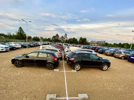 Parking lotnisko Katowice