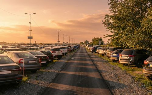 Parking lotnisko Warszawa - 2